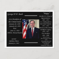 Président George HW Bush