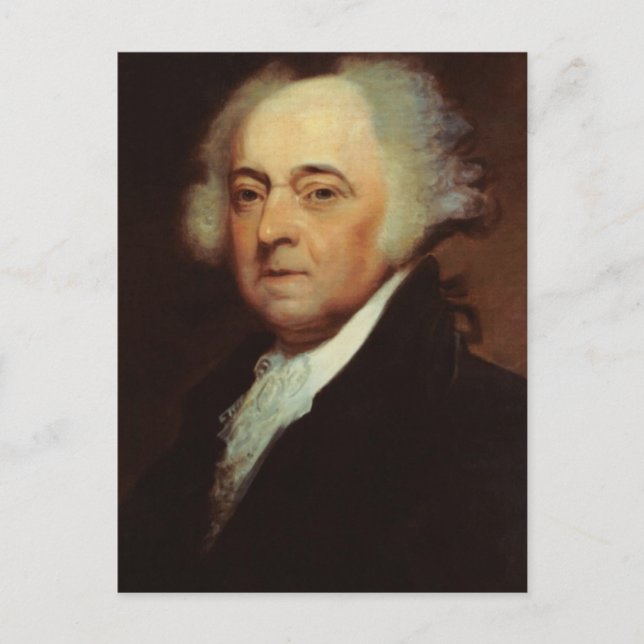Carte Postale Président John Adams (Devant)