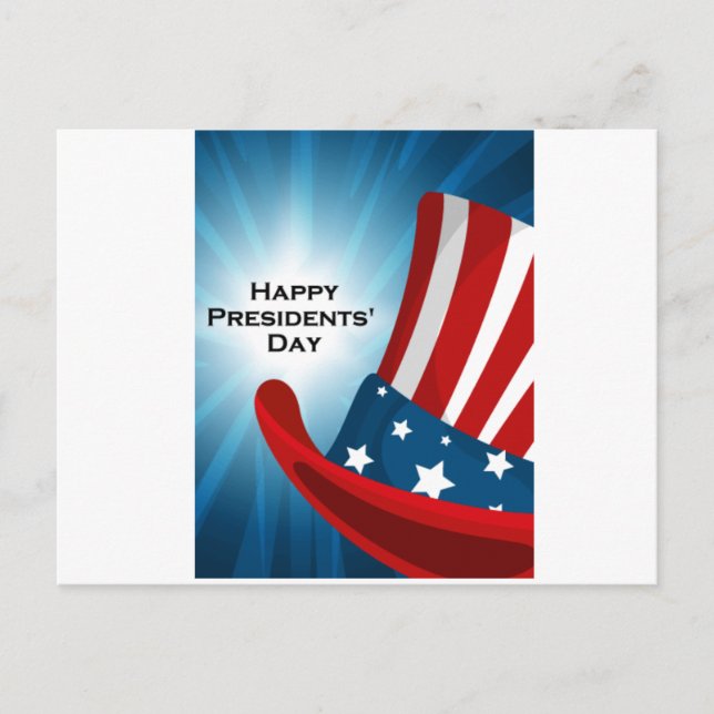 Carte Postale Presidents Day (Devant)