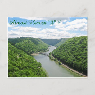 Carte Postale Presque Heaven WV