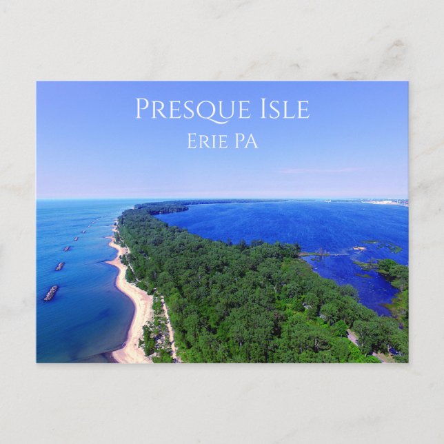 Carte postale - Presque Isle Erie PA (Devant)