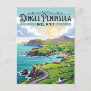 Carte Postale Presqu'île de Dingle Irlande