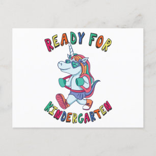 Carte Postale Prêt pour la maternelle