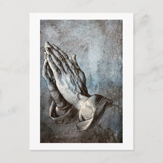 Carte Postale Prêter Main, Albrecht Durer (Devant)