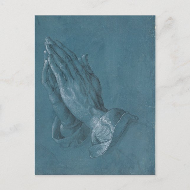 Carte Postale Prêter main par Albrecht Durer (Devant)