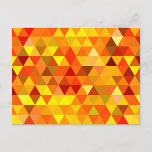 Carte Postale Pretty Triangle pattern