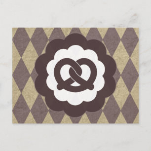 Carte Postale pretzel