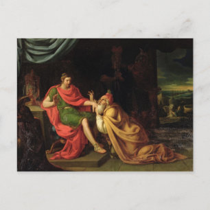 Carte Postale Priam et Achille