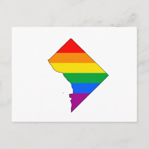 CARTE POSTALE PRIDE DC