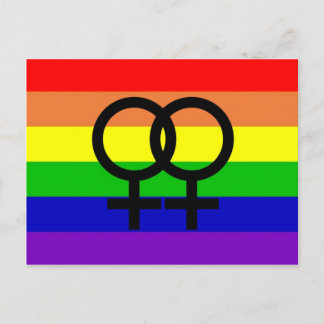 Carte Postale Pride lesbienne