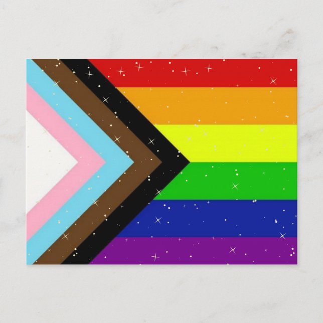 CARTE POSTALE PRIDE LGBTQIA+ (Devant)