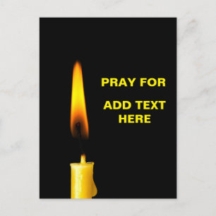 Carte Postale Prier pour ajouter du texte