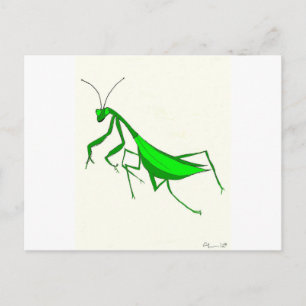Carte Postale Prière Produits Mantis