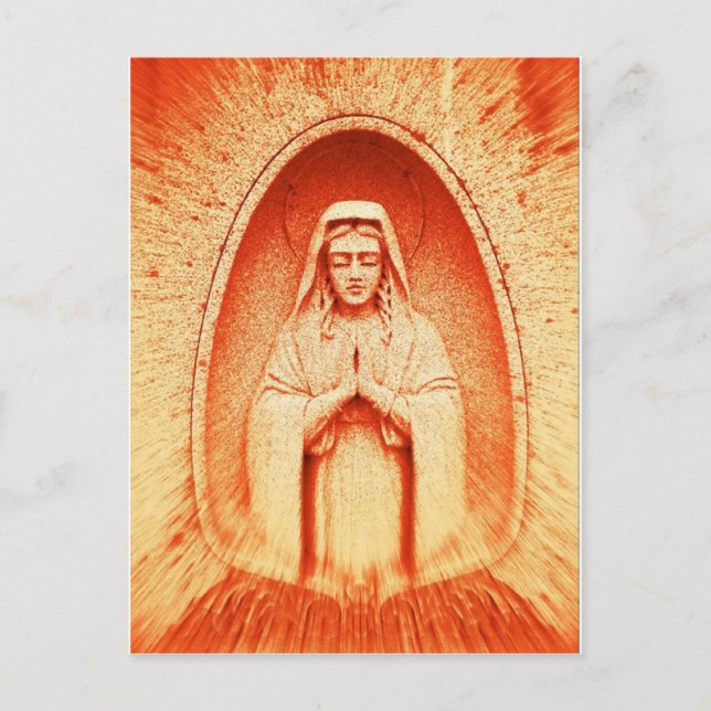 Carte Postale Prière rouillée (Devant)