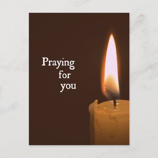 Carte Postale Priez pour vous (Devant)