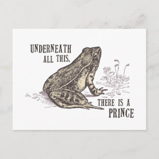 Carte Postale Prince de grenouille