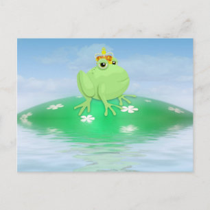 Carte Postale Prince de grenouille