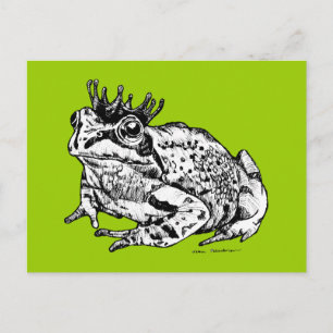 Carte Postale Prince de grenouille