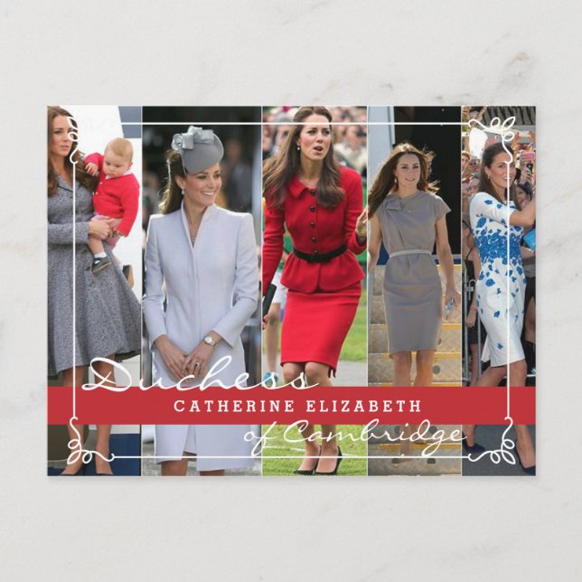 Carte Postale Prince George de Kate Middleton (Devant)