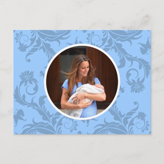 Carte Postale Prince George Royal Baby (Devant)
