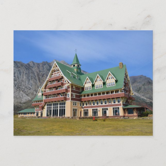 Carte Postale Prince of Wales Hotel Parc national des Lacs-Water (Devant)