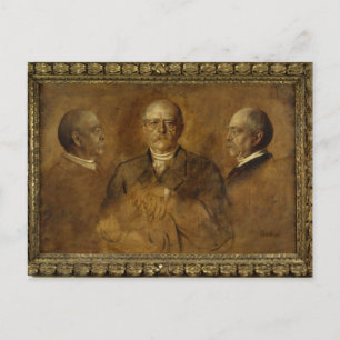 Carte Postale Prince Otto von Bismarck, 1884