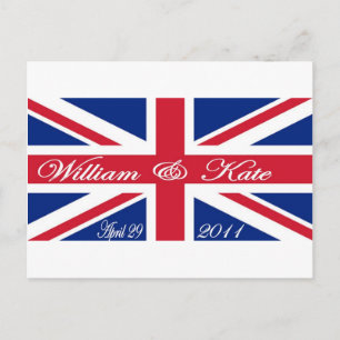 Carte Postale Prince William et Kate