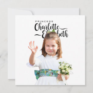 Carte postale Princess Charlotte Elizabeth 6e anni