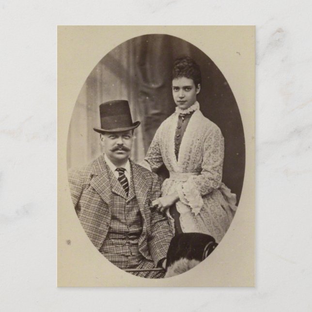 Carte Postale PRINCESS DAGMAR du Danemark et Alexander III #284 (Devant)