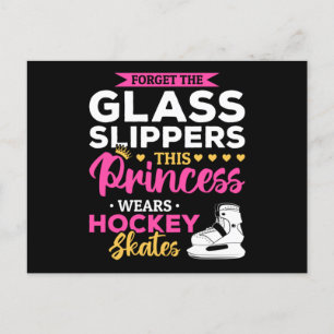 Carte Postale Princess de hockey