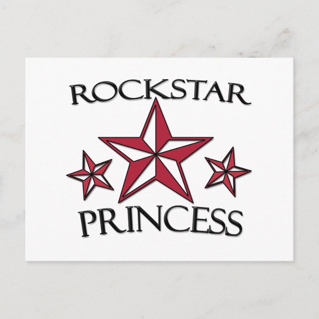 Carte Postale Princess de Rockstar (Devant)