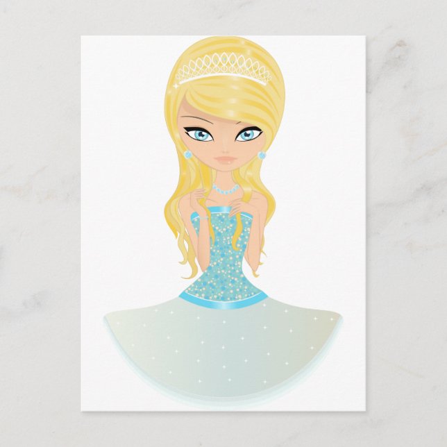 Carte Postale Princesse (Devant)