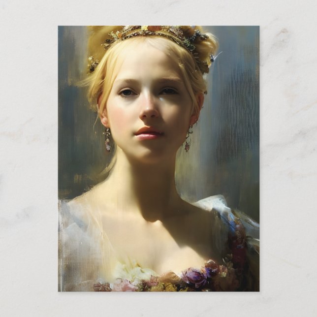 Carte Postale Princesse (Devant)