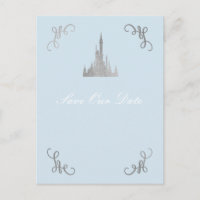 Princesse de conte de fée Silver & Blue Save the D