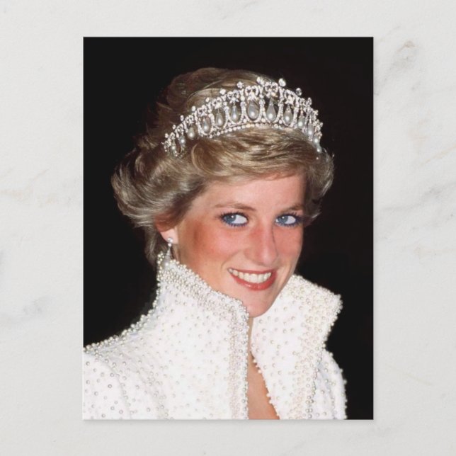 Carte Postale Princesse Diana 1989 (Devant)