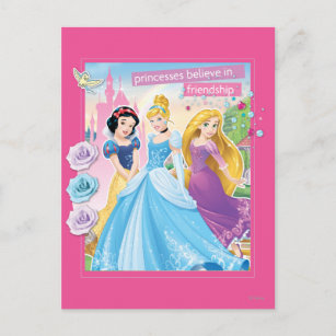 Carte Postale Princesse Disney   Croire en l'amitié