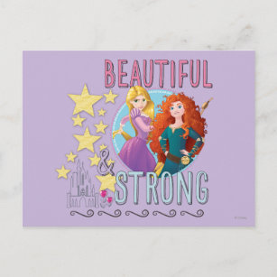 Carte Postale Princesse Disney   Rapunzel et Merida