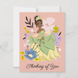 Carte Postale Princesse Disney   Tiana dans le jardin
