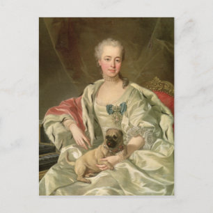Carte Postale Princesse Ekaterina Golitsyna 1759