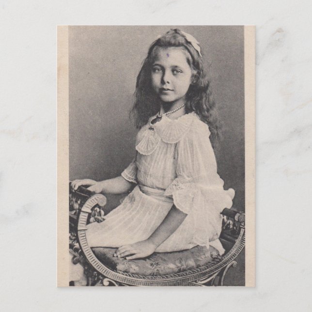 Carte Postale Princesse Elisabeth de Hesse (1895-1903) - Hessen (Devant)