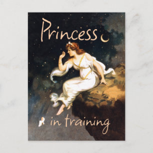 Carte Postale Princesse en formation
