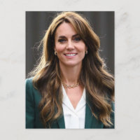 Princesse Kate vert blanc stylisé