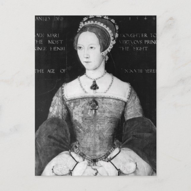 Carte Postale Princesse Mary Tudor (Devant)