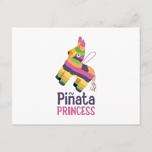 Carte Postale Princesse Pinata (Devant)