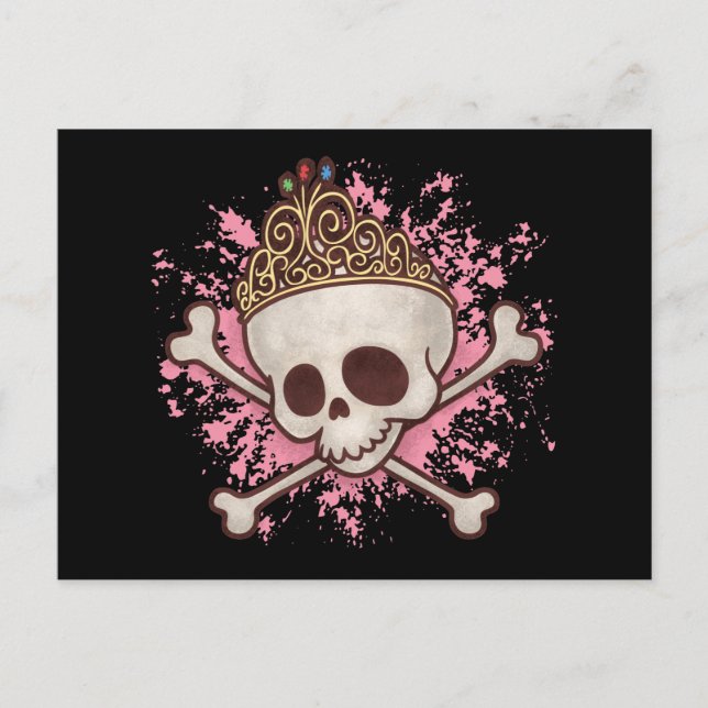 Carte Postale Princesse Pirate -tiara (Devant)