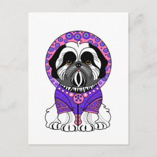 Carte Postale Princesse Shih Tzu