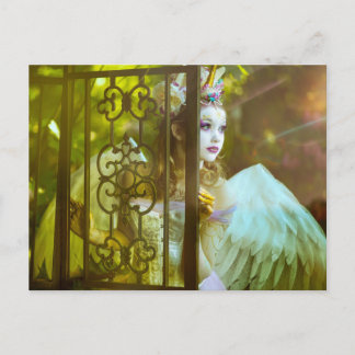 Carte Postale Princesse Unicorne Lumière