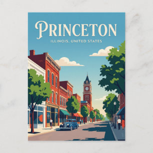 Carte Postale Princeton Illinois