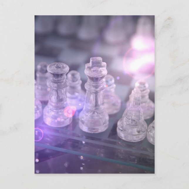 Carte postale principale d'échecs (Devant)