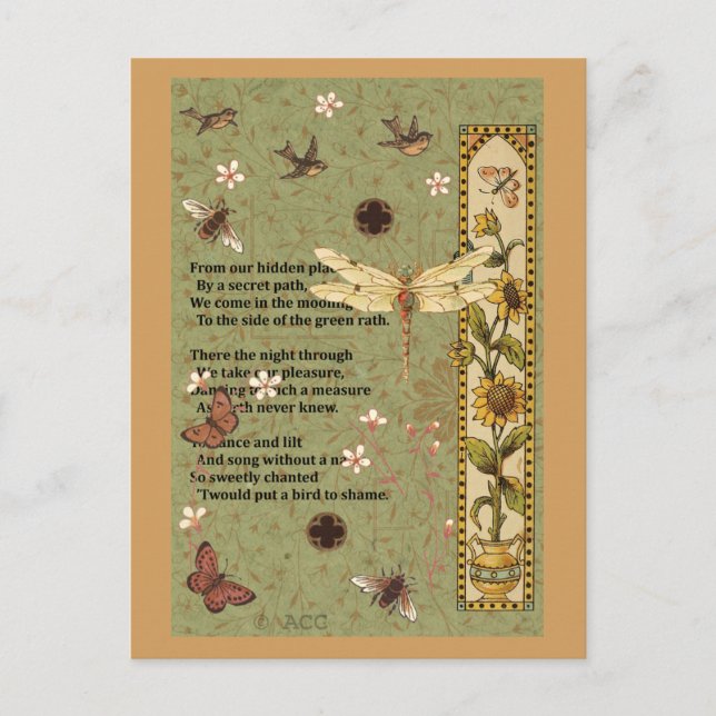 Carte Postale Printemps (Devant)